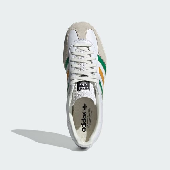 [NEW] Men's adidas Gazelle Indoor Shoes White IE9092 - Picture 2 of 8